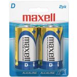 Maxell D 2pk Carded Batteries-