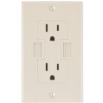Newer Tech Pwr 2u 15a Wall Outlt Ivr