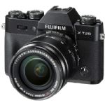 Fujifilm X-T20 Mirrorless Digital Camera with 18-55mm Lens (Black)